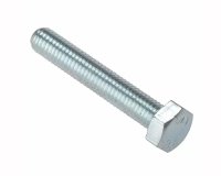 6 x 70mm Hex Head Setscrews Z/P High Tensile 100pcs