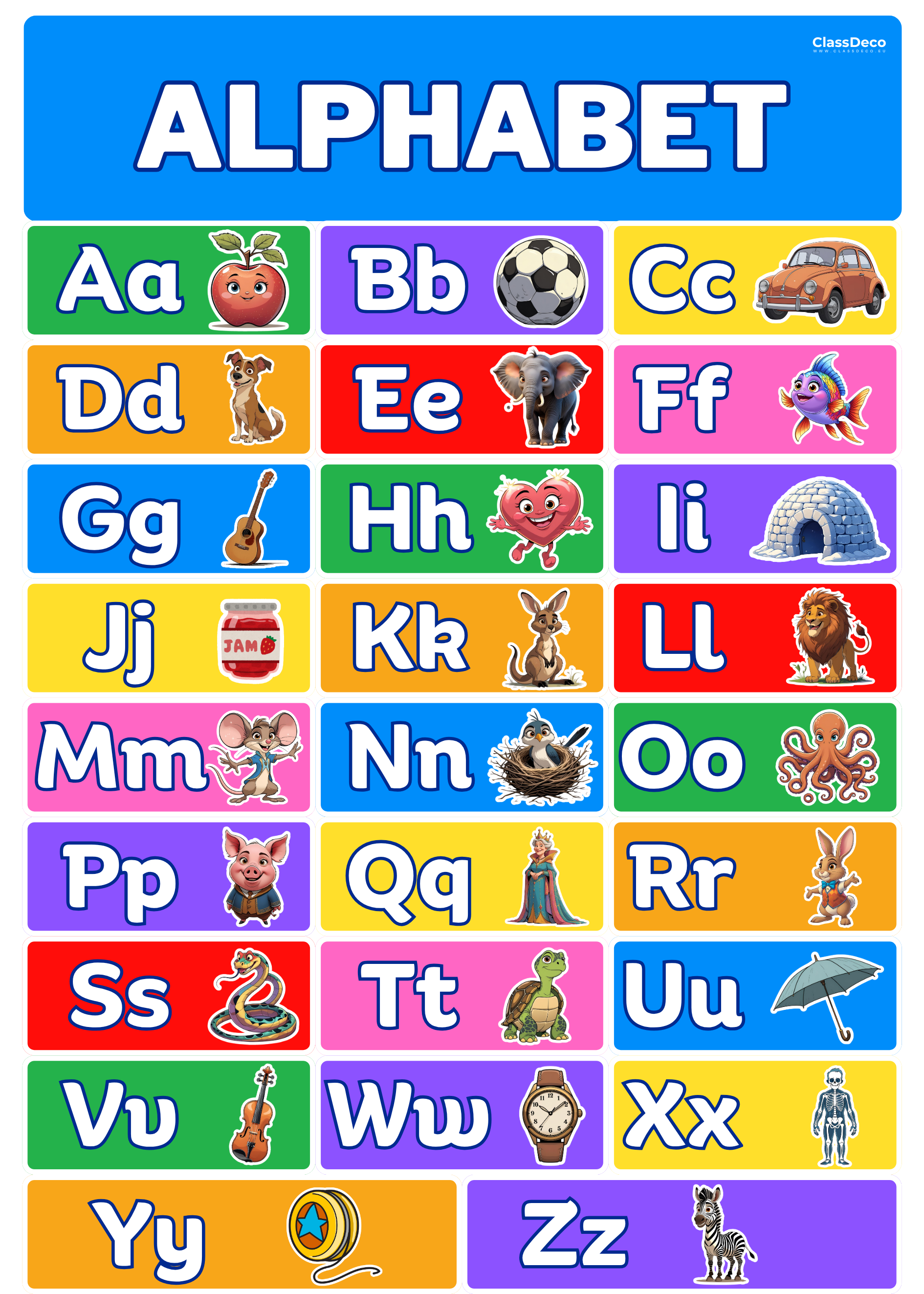 Poster - Alphabet