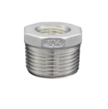 1/4"BSPT x 1/8" BSPP 150LB Screwed Hexagon Reducing Bush 316 ISO 4144