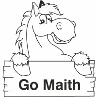 Merit Stampers - Horse - Go Maith