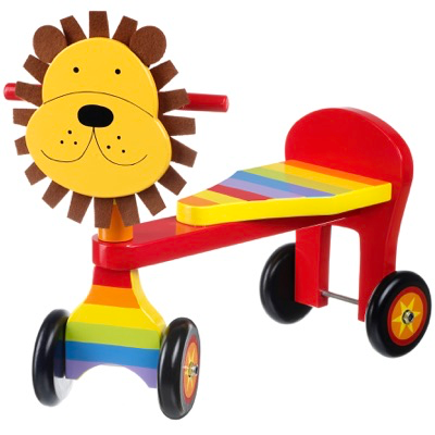 wooden Lion Trike