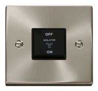 10A 3 Pole Fan Isolation Switch