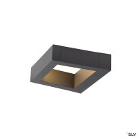 BOOKAT, WALL LIGHT, ANTHRACITE GREY, CCT2, 3000K/4000K