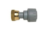 Polypipe PolyPlumb Connector (Brass Connecting Nut) 22mm x 3/4&rdquo; (2) PB722