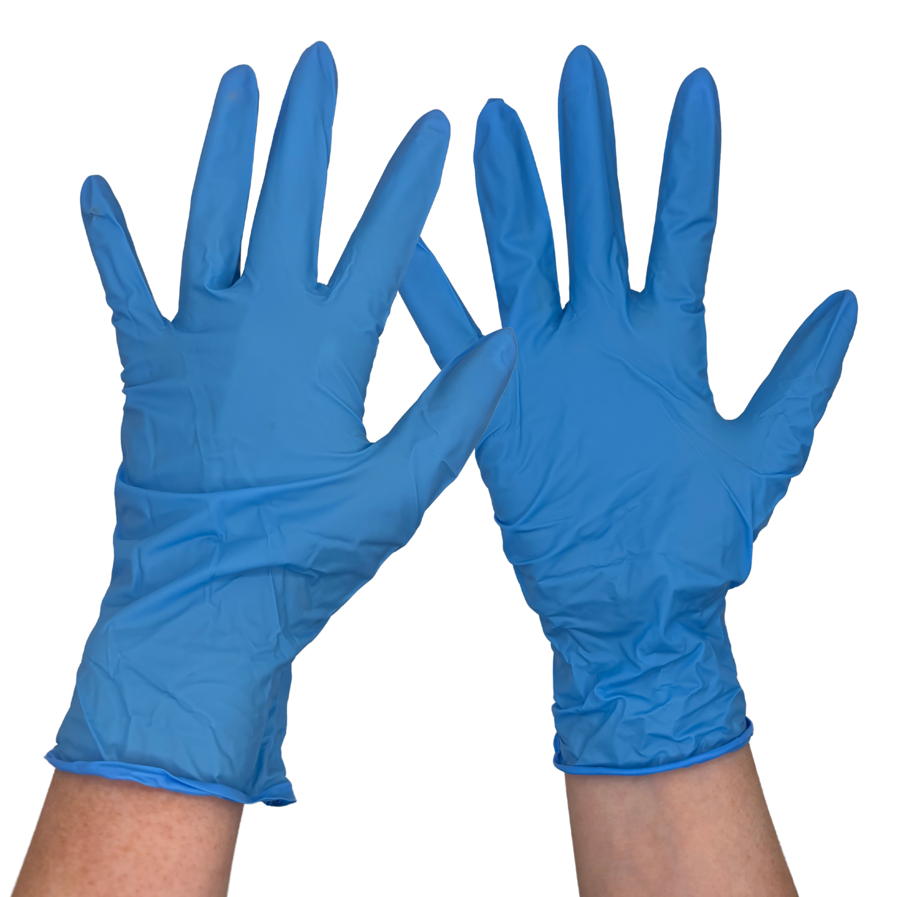 Bodytech Extra Strong Powder Free Nitrile Gloves, Blue, 1000/Case