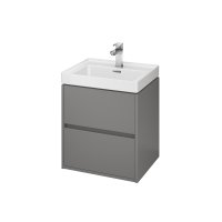 CREA 500mm WASHBASIN & UNIT GREY MATT (NIKO)
