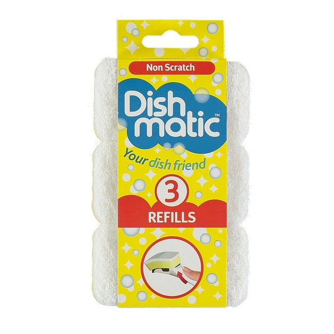 Dishmatic Spare Heads White Non Scratch Wilsons Import