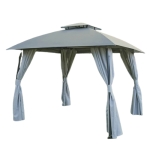 Norfolk Leisure Domed Roof Gazebo &ndash; 3m x 3m 2