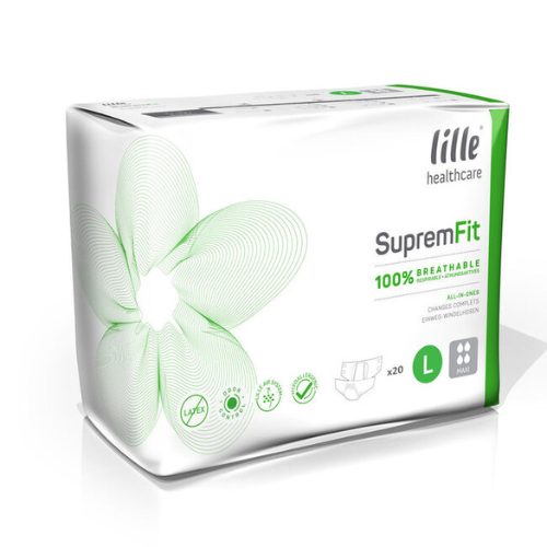 Lille Suprem fit maxi offers maxium protection, available in size large and extra large. 