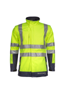 SIOEN HEATHERTON FR ANTISTATIC SOFTSHELL WITH DETACHABLE SLEEVES