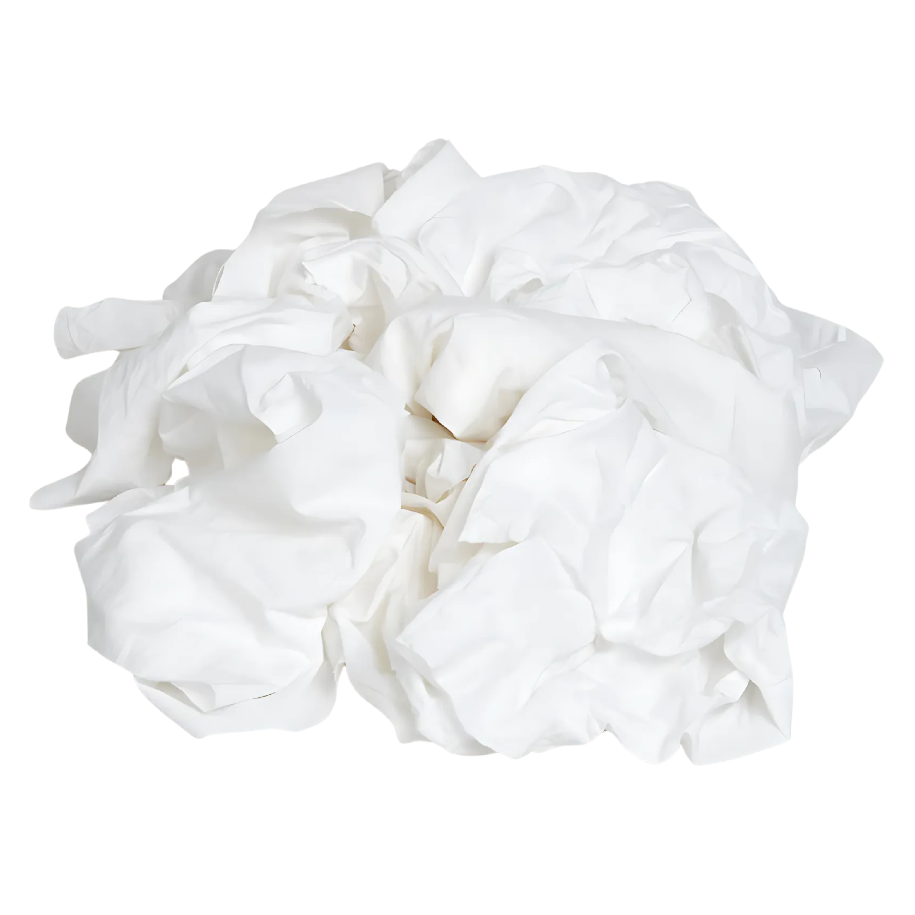 White Cotton Rags 10KG, White
