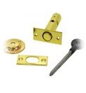DW Door Bolt and Key Brass