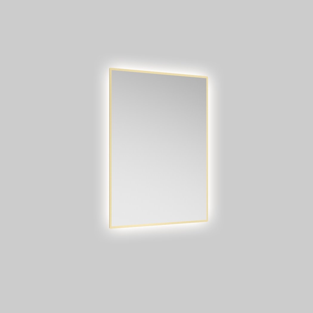 Echo Rectangle 500X700 Mirror Gold