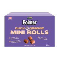 Pointer Dog Duck and Orange Flavoured Mini Rolls 12.5Kg