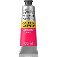 W&N GALERIA ACRYLIC COLOUR 60ML FLUO PINK