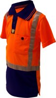 Taped Microfibre Polo Children&rsquo;s