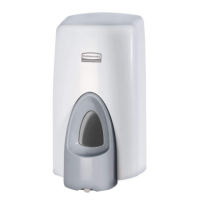 Rubbermaid Commercial Enriched Wall Mounted Foam Soap Dispenser, 800ml 