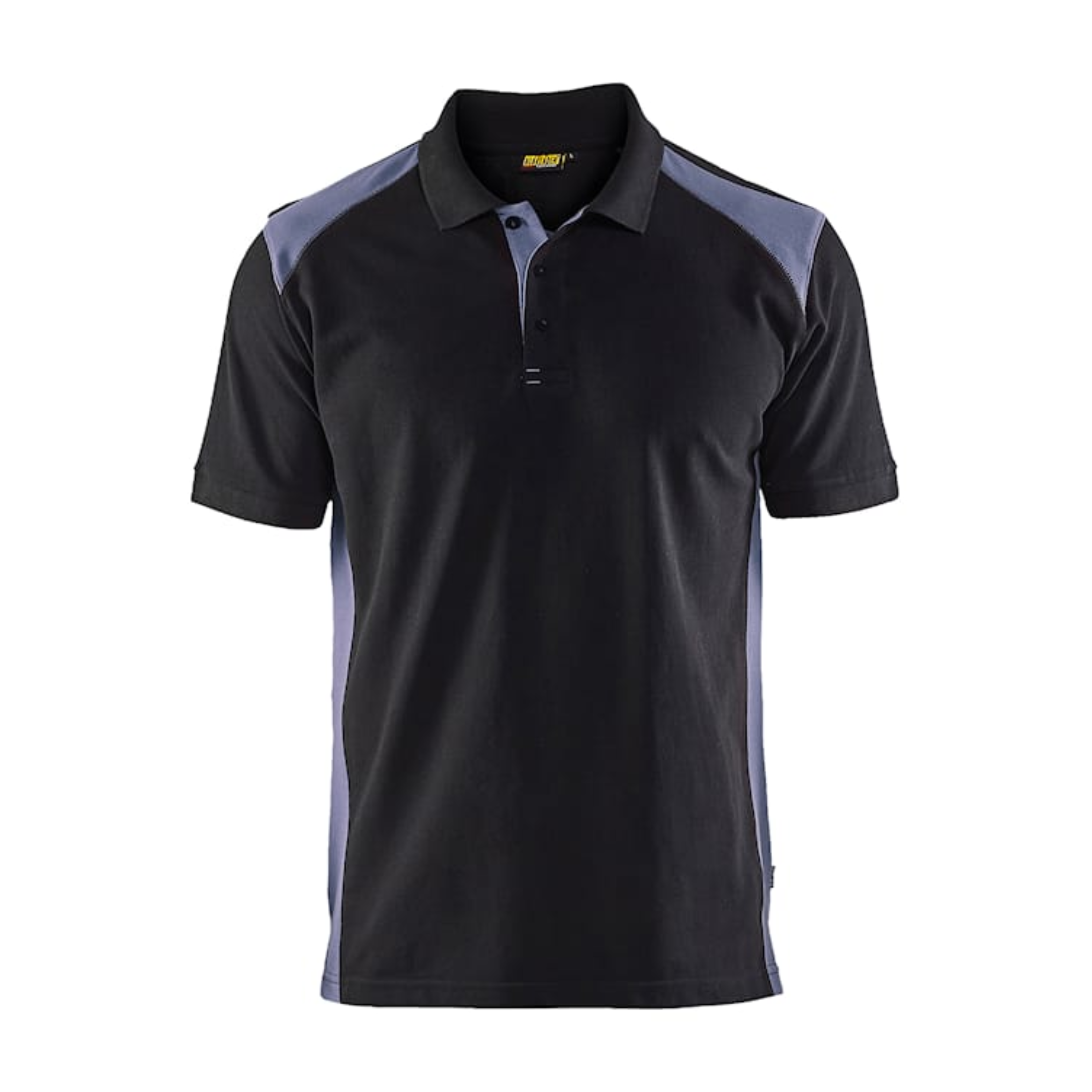 Blaklader Two Tone Polo, Black/Grey