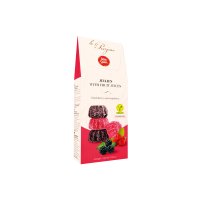 Italian blackberry & raspberry fruit jellies 6x200g