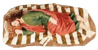 Veronese Resin Statue/3 1/2 Inch Sleeping Joseph  (52575)