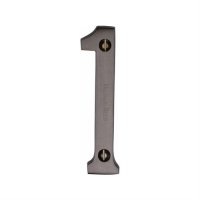 C1560-1-MB - Heritage Brass Numeral 1 Face Fix 76mm (3") Matt Bronze Finish