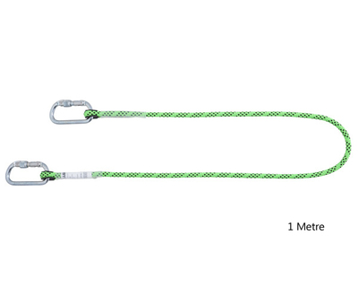 MILLER Kernmantel Rope Restraint Lanyard 1 Metre