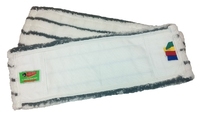FLAT MOP MICROFIBER STRIPED POCKET 40cm