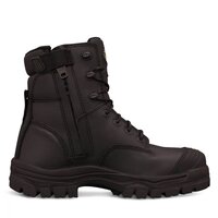 OLIVER 150MM BLACK ZIP SIDED BOOT 45-645Z
