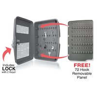 KEY CABINET 36-108 HOOKS LOCKABLE