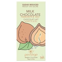 Perl?ge milk chocolate tablet with hazelnut & salt - 12x85g