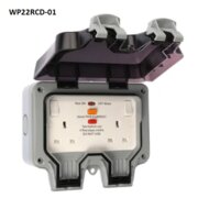 BG MASTERPLUG OUTDOOR 2 GANG 13A RCD SWITCHED SOCKET IP66