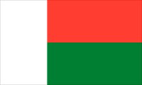 Madagascar Flag 1.5 Yard