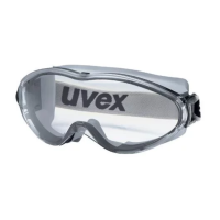 Uvex Ultrasonic Safety Goggles, Grey/Black
