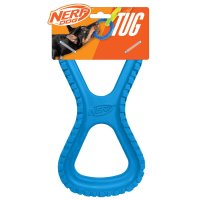 Nerf Dog Rubber Tire Infinity Tug 10in Blue 1x2