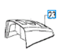 Efco Air Filter Cover TT162