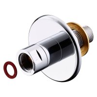 CONCEALED 1/2 WALL MOUNT CHROME PLATED B1685AA