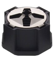 Wiska 10111060 M16 MagikNUT EMC Locknut Black