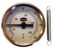 BRANNAN 33401 66mm 120C&F CLIP ON THERMOMETER