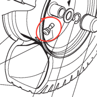 GGP / STIGA - Tubeless Wheel Valve Stem