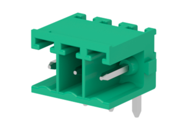 3.81mm Pitch Screw Terminal Male Pluggable Right Angle 3 position