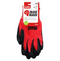 Esko Red Ram Latex Header Carded Glove