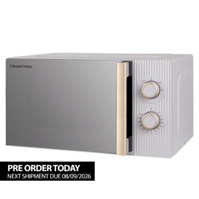 Russell Hobbs Bronte 20L Microwave - Stone | RHMM833ST