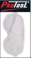 PROTOOL CLEAR SAFETY GOGGLES WITH ANTI-SHATTER LENS