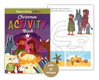 Christmas Activity Book/Share a Story Bible  (43199)