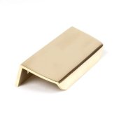 50678 - Polished Brass 100mm Moore Edge Pull