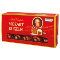 Mozart Kugeln carton of pistachio marzipan & praline bonbons - 20 x 200g