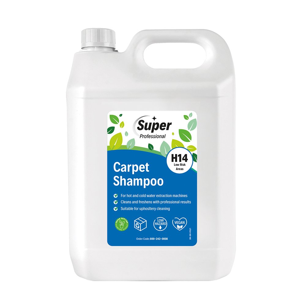 SUPER PROFESSIONAL CARPET SHAMPOO 5 LITRE