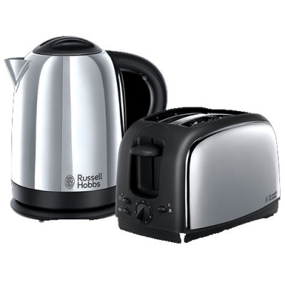 Russell Hobbs 2 Slice Toaster & Kettle Twin Pack | 21830