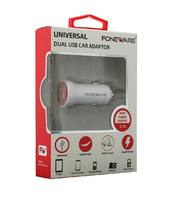 FWSCUSBD21A Dual USB In Car Adaptor 2.1Amp