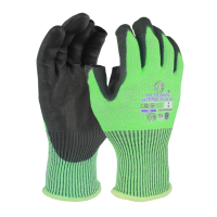 Ultimate Industrial Kutlass&reg; PU Coated Cut Resistant Gloves, Green